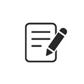 Changes to privacy statement icon
